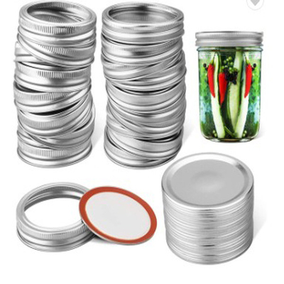 Type fendu bouche large régulière de mise en boîte en vrac de couvercles de pot pour Mason Jar