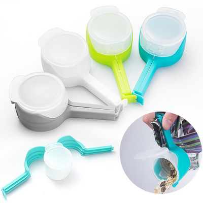 Le plastique de Zwish versent l'agrafe de sac de stockage de nourriture pour le cachetage de nourriture