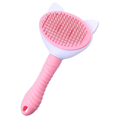 Brosse faite sur commande de décapant de cheveux d'animal familier d'articles de ménage d'acier inoxydable pour le chat de chien