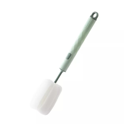 Nettoyeur à brosse de nettoyage de bouteille d'éponge de longue poignée démontable Diamond Shaped