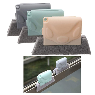 Outil magique en plastique de brosse de nettoyage de cannelure de fenêtre d'ABS
