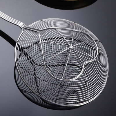 Cuisson faisant frire la poche d'écumoire de tamis d'araignée d'articles de ménage d'acier inoxydable