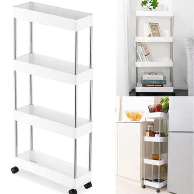 Grands approvisionnements en vrac détachables de cuisine roulant les étagères de service de support de stockage de chariot