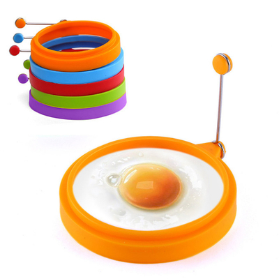 Cuisson d'oeufs de Ring Mold For Fried Pancake d'oeufs de silicone d'omelette