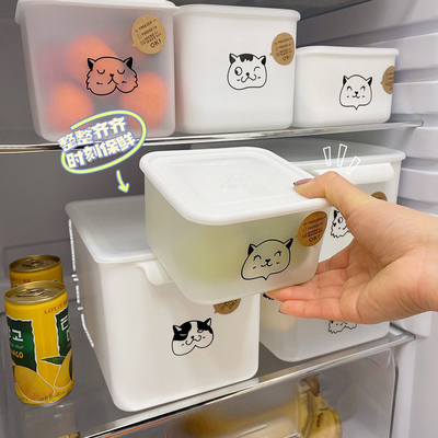 La cuisine en vrac en plastique fournit des conteneurs de fruits et légumes pour le réfrigérateur