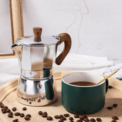 Aluminium de fabricant de pot de percolateur de café d'expresso de Moka Stovetop d'Italien