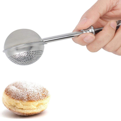 dispositif trembleur de chiffon de farine d'articles de ménage d'acier inoxydable d'outil de boulangerie