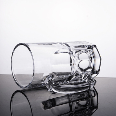 Bière personnalisée Stein Glass Mug With Handle d'extra large 35 onces