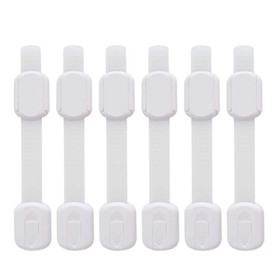 Courroies adhésives de serrure de porte de produits en plastique d'articles de ménage de Cabinet de tiroir pour la sécurité de bébés
