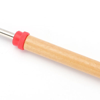 Bâtons extérieurs de torréfaction de guimauve de brochettes d'acier inoxydable de BARBECUE avec la poignée en bois