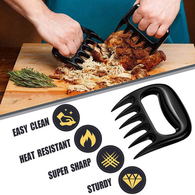 Outils et accessoires de barbecue en plastique pour l'extérieur Ours de griffes de déchiqueteur de viande