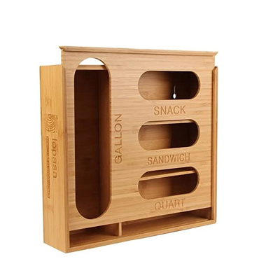 Organisateur zip-lock Dispenser For Drawer de sac de vêtements