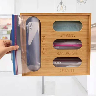 Organisateur zip-lock Dispenser For Drawer de sac de vêtements
