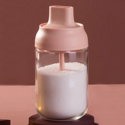 Récipients à condiments en verre transparent Assaisonnement Pots à épices de cuisine