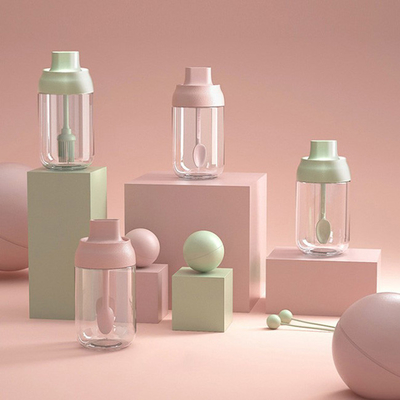 Récipients à condiments en verre transparent Assaisonnement Pots à épices de cuisine