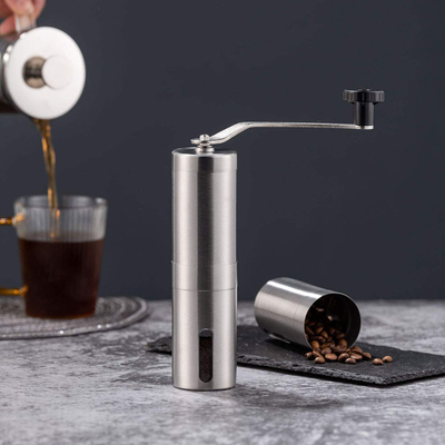 Barman essentiel d'acier inoxydable Tools Manual Coffee Bean Grinder pour l'expresso d'égouttement d'Aeropress
