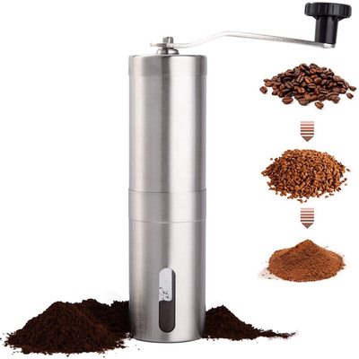 Barman essentiel d'acier inoxydable Tools Manual Coffee Bean Grinder pour l'expresso d'égouttement d'Aeropress