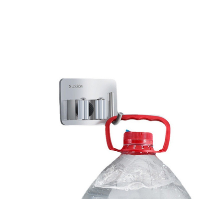 Stockage fixé au mur d'outil de support de balai et de balai d'acier inoxydable