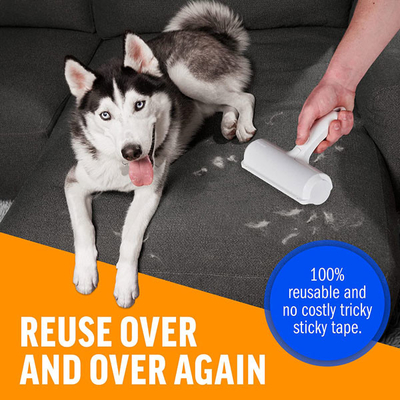 Rouleau viable en plastique en nylon de fibre de fourrure d'animal familier et de solvant de fibre pour le tapis de divan
