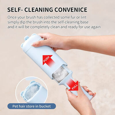 Rouleau en plastique de solvant de cheveux de fibre d'animal familier de chien de nettoyage d'individu pour des vêtements de lit