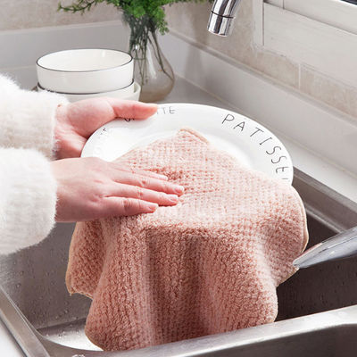 Tissu de Microfiber Easycleanco d'échelle de poissons de chiffon de nettoyage de Nanoscale