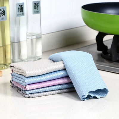 Tissu de Microfiber Easycleanco d'échelle de poissons de chiffon de nettoyage de Nanoscale