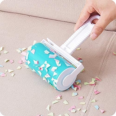 Long rouleau réglable en plastique de solvant de cheveux de vêtements de fibre de poignée pour Cat Dog Clothes