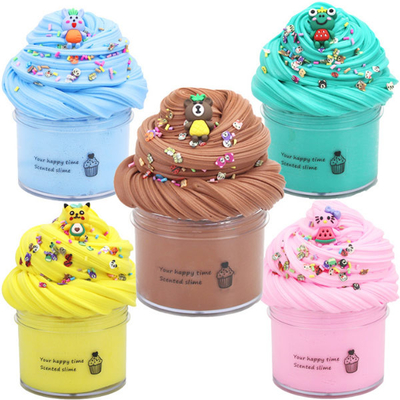 Les filles le kit 100ml de boue de beurre des jouets PVA de personne remuante de détente
