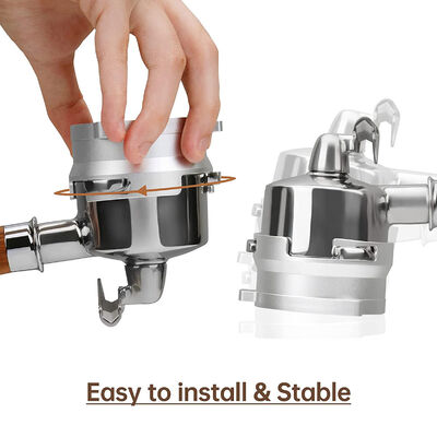 Café en aluminium libre de mains du ruban 54mm dosant l'entonnoir pour le café à la maison