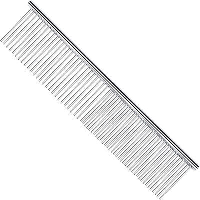 Peigne de finition de beurre de caniche d'outil de toilettage d'animal familier d'acier inoxydable pour Cat Dog Pet