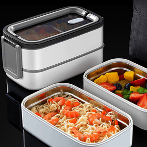 Boîte à bento adulte grande capacité multicolore pour le déjeuner