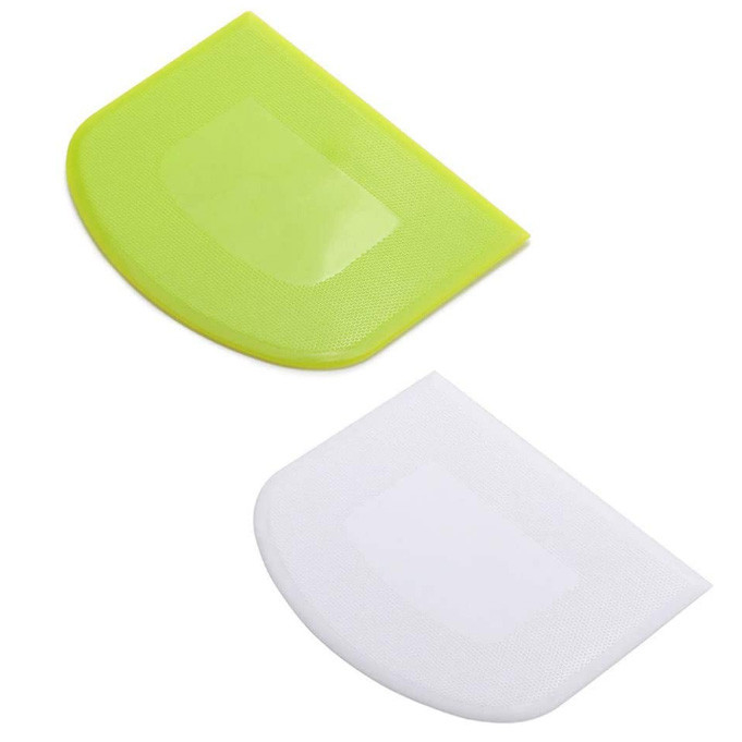 Les produits en plastique d'articles de ménage en plastique sûrs de nourriture roulent coupeur de grattoir de la pâte