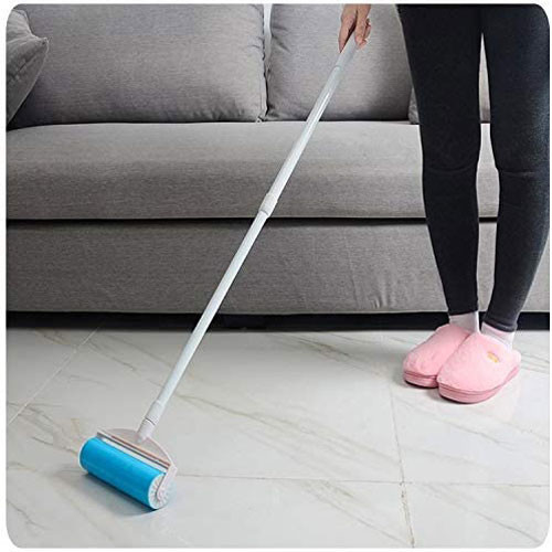Long rouleau réglable en plastique de solvant de cheveux de vêtements de fibre de poignée pour Cat Dog Clothes
