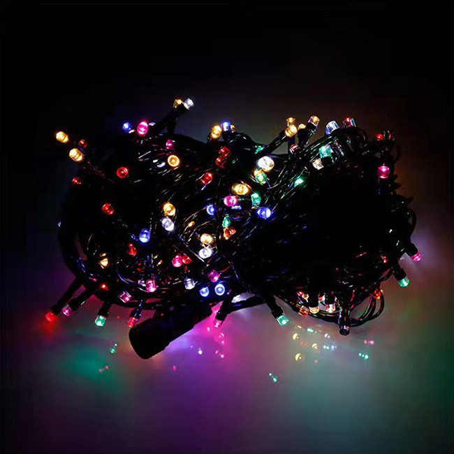 lumières imperméables actionnées solaires de ficelle de Noël de 20m LED pour la décoration de mariage de partie